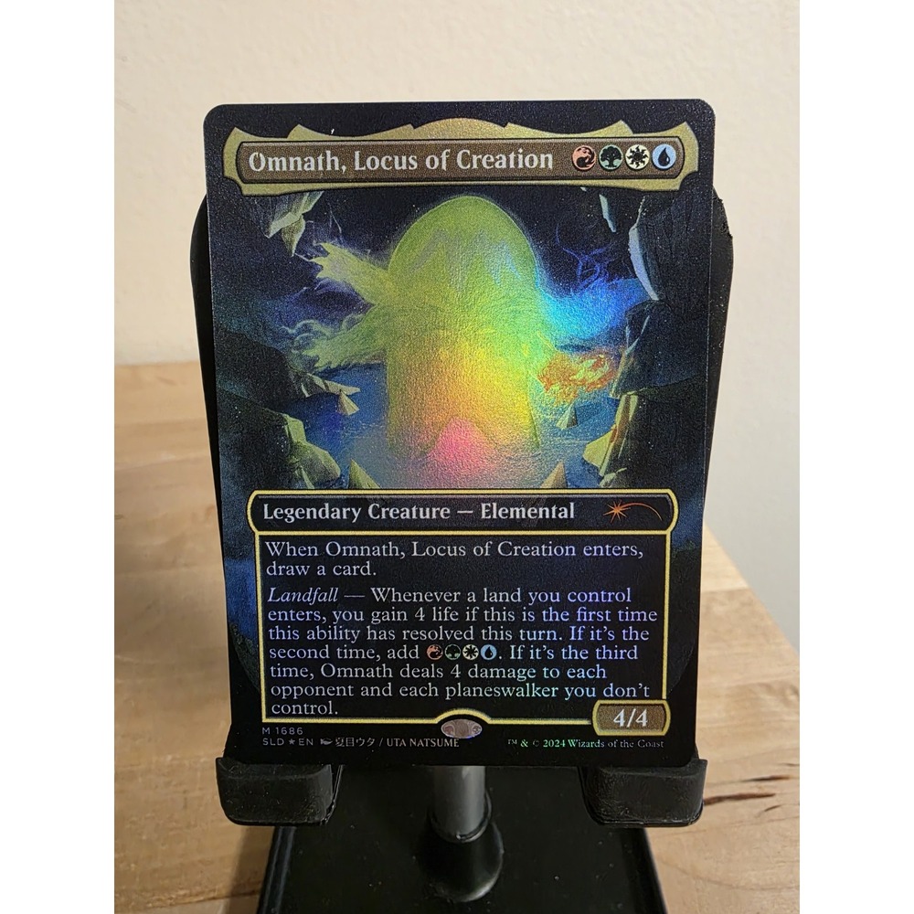 Omnath, Locus of Creation (Rainbow Foil) #1686 NM Secret Lair Drop SLD Magic MTG